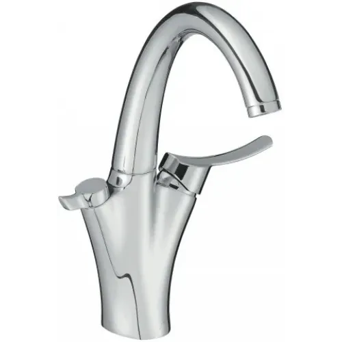 Кухонный смеситель для фильтра Carafe со встроенным фильтром для воды, поворотный излив E18865-CP Jacob Delafon