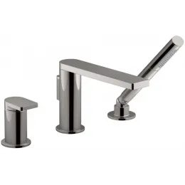 Смеситель на борт ванны Composed мультирежимный ручной душ, на 3 отв. E73078-CP Jacob Delafon