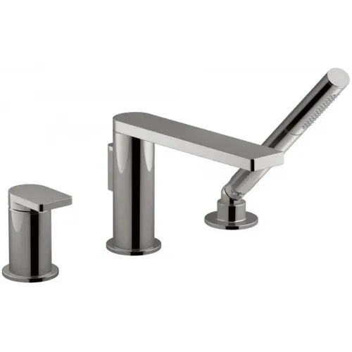 Смеситель на борт ванны Composed мультирежимный ручной душ, на 3 отв. E73078-CP Jacob Delafon