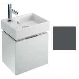 Модуль под раковину Rythmik 38,6х29х36,9 см, серый антрацит, с 1 дверцей EB1096-N14 Jacob Delafon