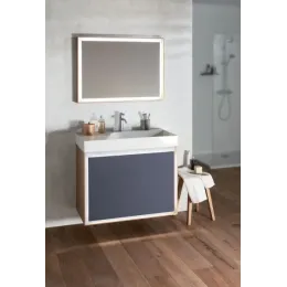 Подвесная раковина Rythmik pure 90х46х7,8 см, правосторонняя, 1 отверстие для смесителя, без переливного отверстия, санфарфор EVP112-00 Jacob Delafon