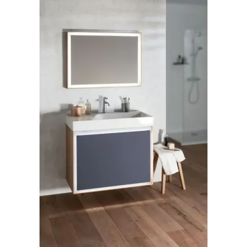 Подвесная раковина Rythmik pure 90х46х7,8 см, правосторонняя, 1 отверстие для смесителя, без переливного отверстия, санфарфор EVP112-00 Jacob Delafon