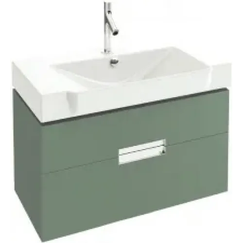 Модуль под раковину Reve 97х43,5х44,5 см, 97 см, цвет оливковый блестящий EB1136-G95 Jacob Delafon