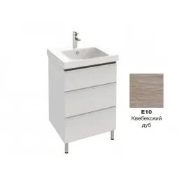 Модуль под раковину Odeon Up 62х38,4х73,8 см, квебекский дуб, левосторонняя EB991G-E10 Jacob Delafon