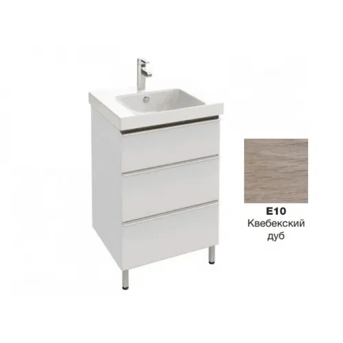 Модуль под раковину Odeon Up 62х38,4х73,8 см, квебекский дуб, левосторонняя EB991G-E10 Jacob Delafon
