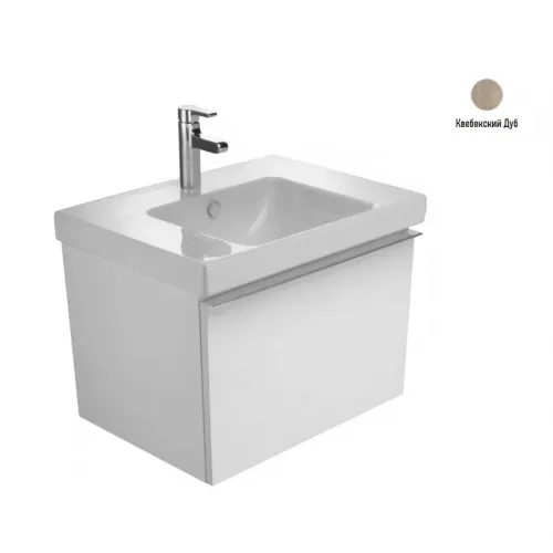 Модуль с раковиной Odeon Up 70 см, квебекский дуб, подвесной монтаж E4732-00+EB860-E10 Jacob Delafon