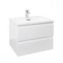 Модуль под раковину Madeleine 60,4х46,2х45,2 см, 2 ящика, встроенные ручки, белый глянцевый EB2052-J5 Jacob Delafon