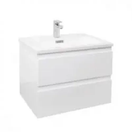 Модуль под раковину Madeleine 60,4х46,2х45,2 см, 2 ящика, встроенные ручки, белый глянцевый EB2052-J5 Jacob Delafon