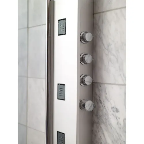 Душевая панель без излива Watertile town термостат, верхний душ, с лейкой, с г/м E3872-185 Jacob Delafon