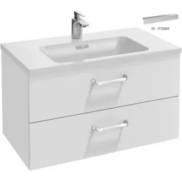 Модуль под раковину Vox 80х46х45,2 см, 2 ящика, белый, угловая ручка EB2078-R3-N18 Jacob Delafon