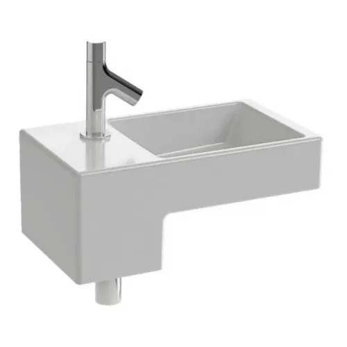 Подвесная раковина Terrace 49х28х8,8 см, 1 отверстие для смесителя, санфарфор EGA012-00 Jacob Delafon