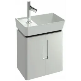 Модуль под раковину Reve 42х25х44,5 см, белый блестящий, 2 распашные дверцы EB1138-G1C Jacob Delafon