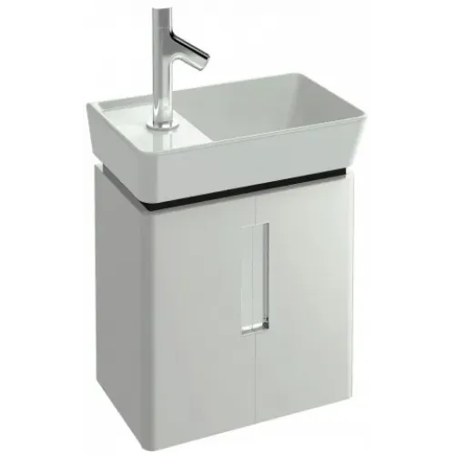 Модуль под раковину Reve 42х25х44,5 см, белый блестящий, 2 распашные дверцы EB1138-G1C Jacob Delafon
