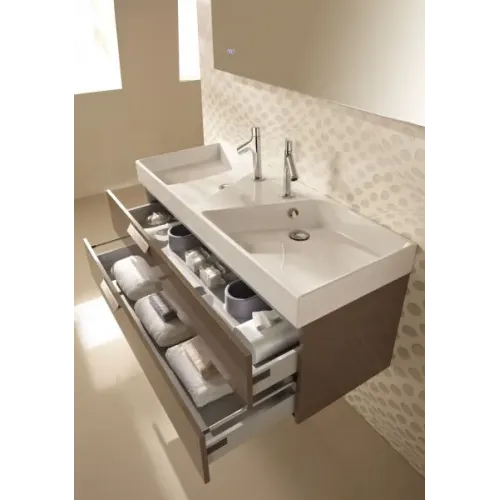 Модуль под раковину Rythmik 119,5х45х42,4 см, серый антрацит, 2 выдвижных ящика EB1305-N14 Jacob Delafon