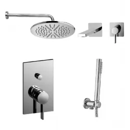 Комплект для душа Paffoni Rock KITRO015RCR105