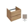 Модуль под раковину Parallel 57х50х44,6 см, квебекский дуб, 2 ящика, без отверстия для сифона EB504-E10 Jacob Delafon