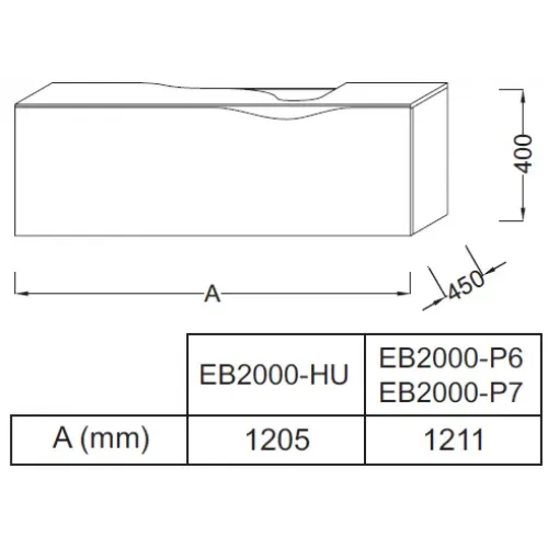 Комплект мебели для ванной Stillness 120 см, натуральный темный дуб, установка раковины по центру, подвесной монтаж, с подсветкой E1292-09-00+EB2000-P7+EB2008-NF Jacob Delafon