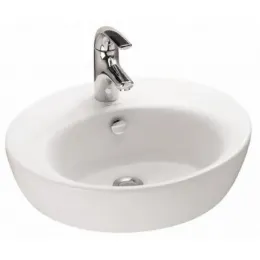 Накладная раковина Ove 50х43х14 см, санфарфор, с отв. под смеситель E1708-00 Jacob Delafon