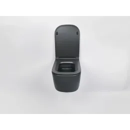 Комплект унитаза с крышкой GALASSIA KIT MEG11PRO 5486NEMT Slim