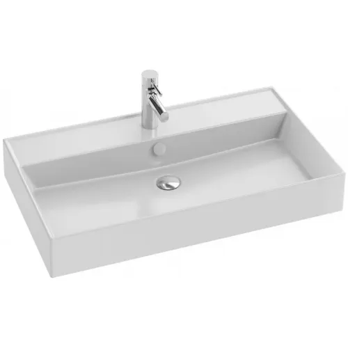Подвесная раковина Vivienne 80,5х46,3х12 см, санфарфор EXBI112-00 Jacob Delafon