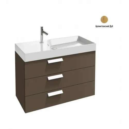 Модуль под раковину Formilia Rythmik 99,5х45х63,4 см, арлингтонский дуб EB1310-E70 Jacob Delafon