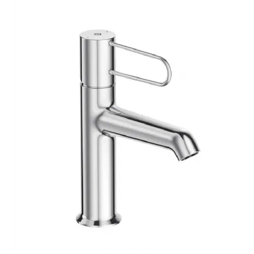Смеситель для умывальника Odeon Rive Gauche ручка хром, неповоротный излив, без донного клапана E21029-CP-CP Jacob Delafon