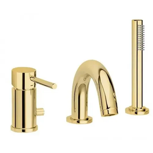 Смеситель на борт ванны с душем Paffoni Light LIG047HG