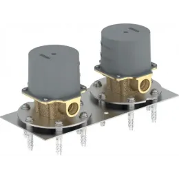 Напольный смеситель Cleo с монтажным набором, неповоротный излив, с лейкой E32993-NF+E24314-CP Jacob Delafon