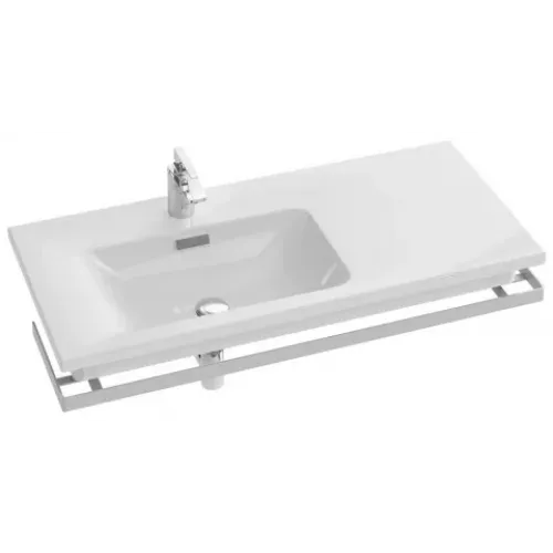 Мебельная раковина Vox 100х46 см, левосторонняя, с гладкой нижней поверхностью EXAC112-Z-00 Jacob Delafon