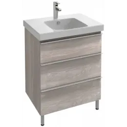 Модуль под раковину Odeon Up 67х48,5х73,8 см, 3 ящика, дуб шампань EB992-E19 Jacob Delafon