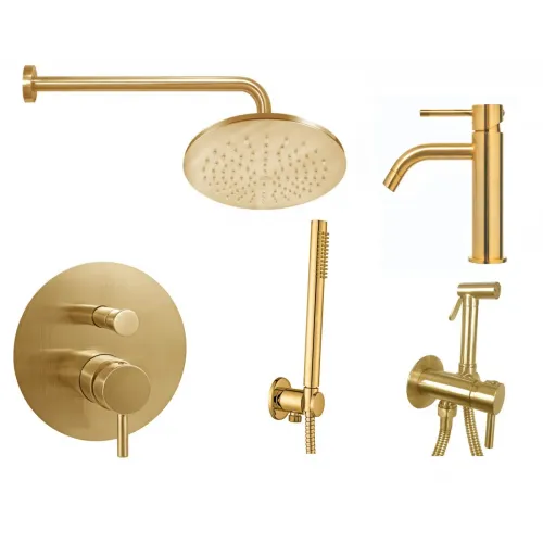 Комплект для душа PAFFONI Light KITZLIG015HGSP071KING