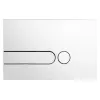 Клавиша смыва сталь, механическая, белая E4326-00 Jacob Delafon