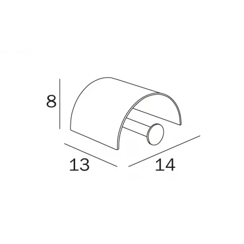 Держатель туалетной бумаги INDA ONE A24260NE