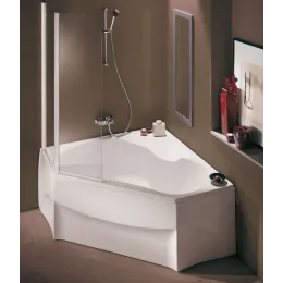 Акриловая ванна Bain-douche 135х135 см, правосторонняя, угловая симметричная E6219-00 Jacob Delafon