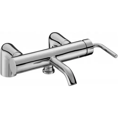 Смеситель на горизонтальную поверхность (деку) с изливом Purist с выходом на душ (без лейки), на 2 отв., 2 функции E14500-4A-CP Jacob Delafon