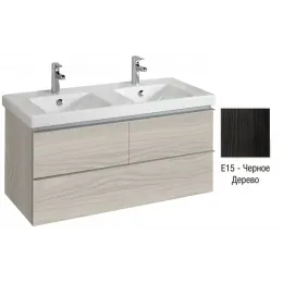 Модуль под раковину Odeon Up 117х48,5х53 см, черное дерево EB892-E15 Jacob Delafon
