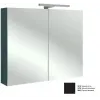 Зеркало Rythmik 80х65 см, шкаф, подсветка, черный лак, с подсветкой EB796RU-274 Jacob Delafon
