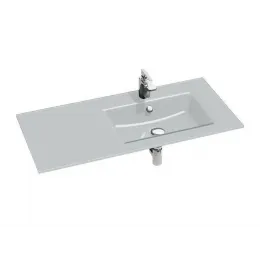 Мебельная раковина Vox 100,6х46,5 см, правосторонняя, белая глянцевая EB2102-DD1 Jacob Delafon