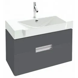 Модуль под раковину Reve 79,3х38х44,5 см, серый антрацит лак EB1135-442 Jacob Delafon