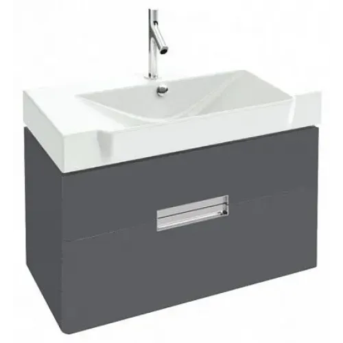 Модуль под раковину Reve 79,3х38х44,5 см, серый антрацит лак EB1135-442 Jacob Delafon