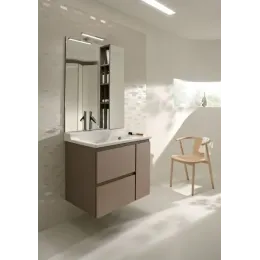 Модуль под раковину Soprano 76х53,5х63,4 см, 2 ящика + 1 дверца, сливовый EB1330-N04 Jacob Delafon