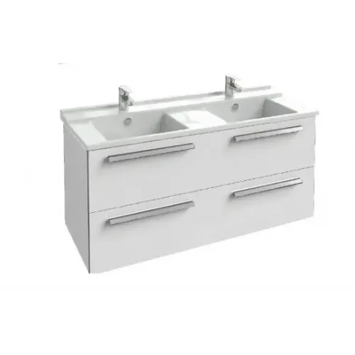 Модуль под раковину Struktura 117х47х56 см, белый блестящий, 4 выдвижных ящика EB1279-N18 Jacob Delafon