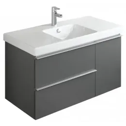 Модуль под раковину Odeon Up 102х48,5х53 см, серый антрацит EB891-N14 Jacob Delafon