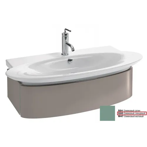 Модуль под раковину Presqu'ile 83х45х24 см, матовый оливковый, 1 выдвижной ящик EB1100-M47 Jacob Delafon