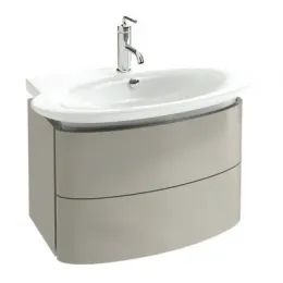 Модуль под раковину Presqu'ile 66х41х45,2 см, серый титан сатин, 2 выдвижных ящика EB1103-R-S21 Jacob Delafon
