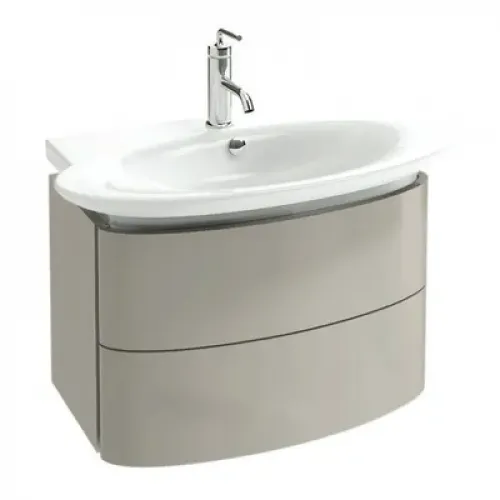 Модуль под раковину Presqu'ile 66х41х45,2 см, серый титан сатин, 2 выдвижных ящика EB1103-R-S21 Jacob Delafon