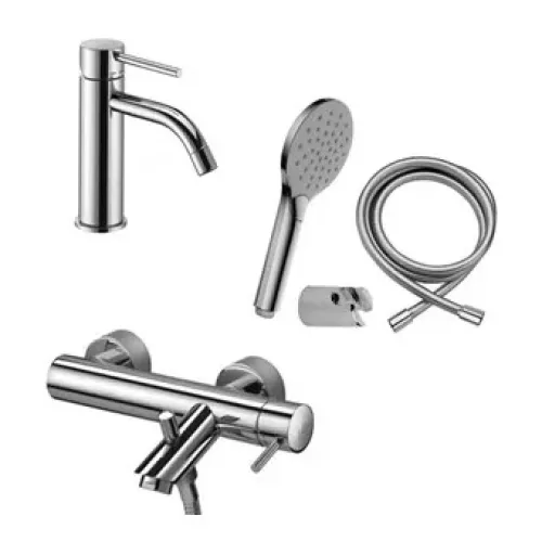 Комплект смесителей PAFFONI Light KITLIG022CR120