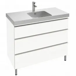 Модуль под раковину Odeon Up 102х48,5х73,8 см, белый блестящий EB994-N18 Jacob Delafon