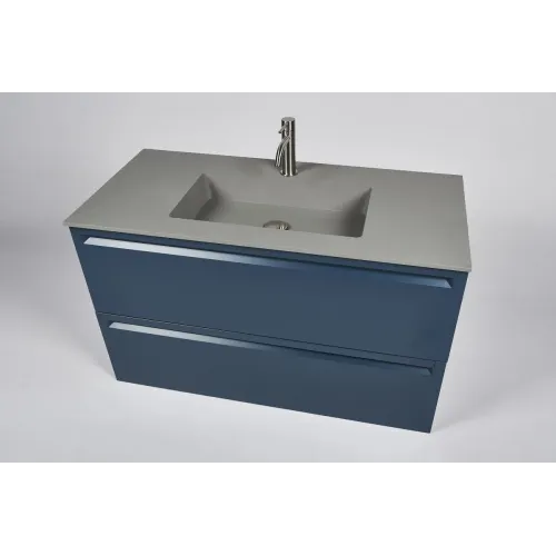 Тумба с раковиной INDA Piccadilly 80BD Cemento