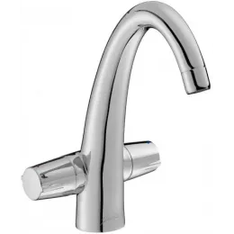 Смеситель для умывальника Elevation неповоротный излив, с донным клапаном E18870-CP Jacob Delafon